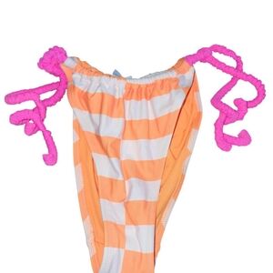 Aerie multi Neon Tie Waist Cheekiest Swim Bottom